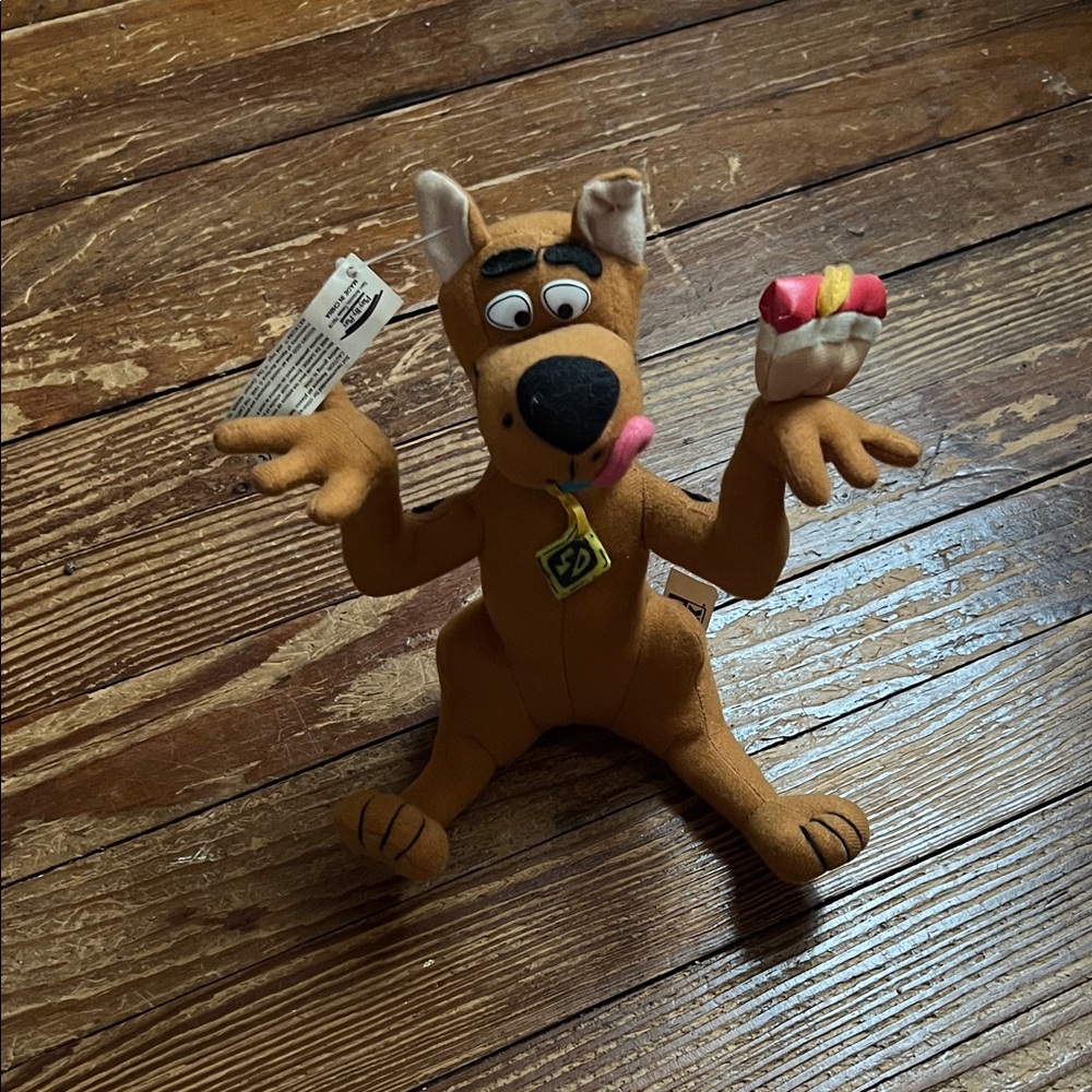 1998 Scooby doo Cartoon Network Plush Toy